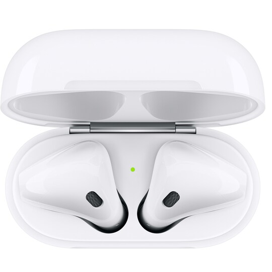 Apple AirPods (2019) trådløse hovedtelefoner med etui | Elgiganten