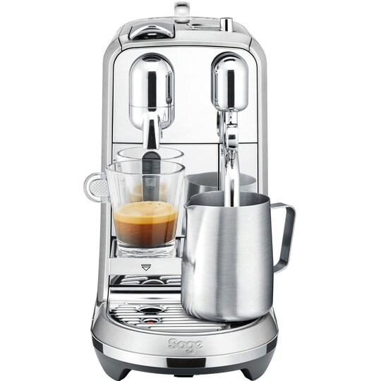 Nespresso fra Sage Creatista Plus kapselkaffemaskine SNE800BSS4END1 |  Elgiganten