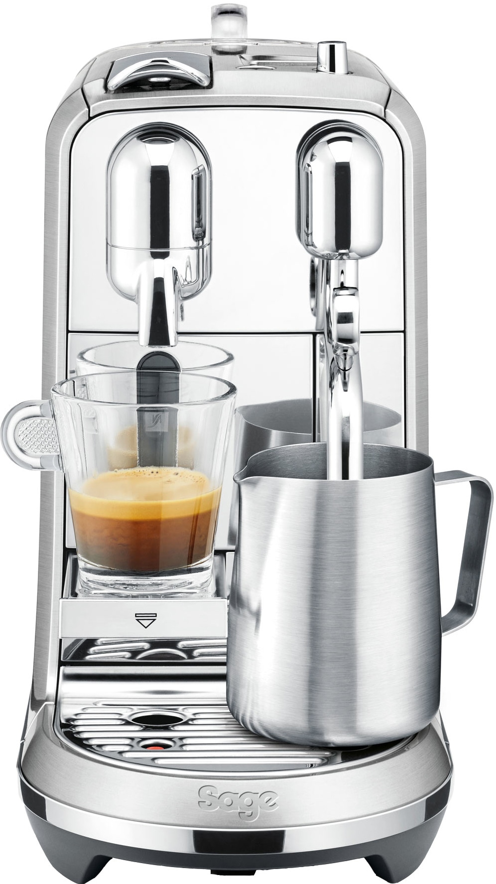 Nespresso fra Sage Creatista Plus kapselkaffemaskine SNE800BSS4END1 |  Elgiganten