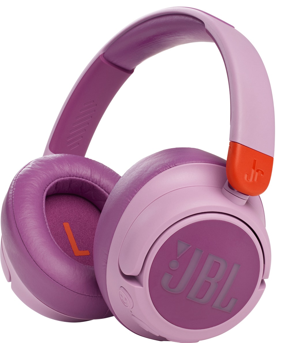 JBL Jr460NC trådløse on-ear hovedtelefoner (pink) | Elgiganten