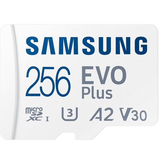 stykke Nøjagtig beskyldninger Samsung EVO Plus mikro SD hukommelseskort (256GB) | Elgiganten