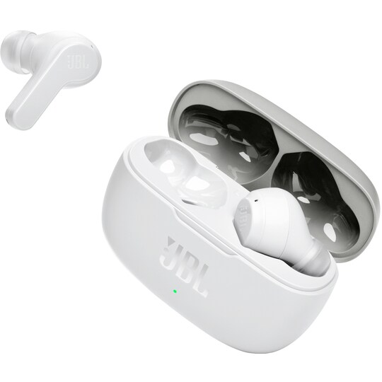 JBL Wave 200 true wireless in-ear hovedtelefoner (hvid) | Elgiganten