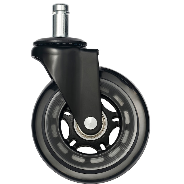 Essentials 75 mm Rollerblade wheels - 5 pack (Transparent black)