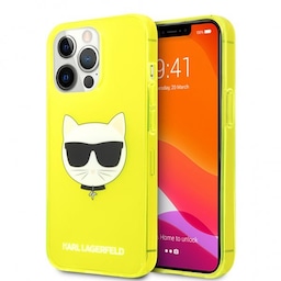 Karl Lagerfeld iPhone 13 Pro Cover Fluo Gul