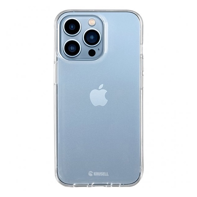 Krusell iPhone 13 Pro Cover SoftCover Transparent Klar