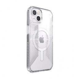 Speck iPhone 13 Cover Presidio Perfect-Clear with Grips MagSafe Clear