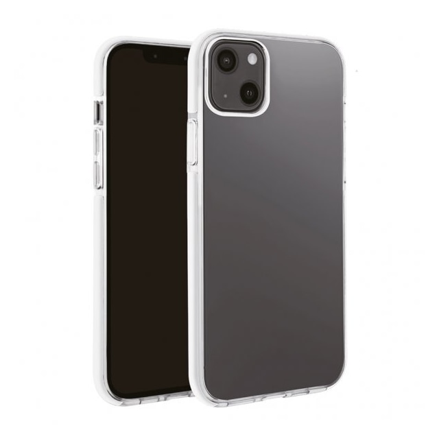 Vivanco iPhone 13 Pro Cover Rock Solid Hvid Transparent