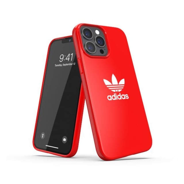 Adidas iPhone 13 Pro Max Cover Snap Case Trefoil Scarlet