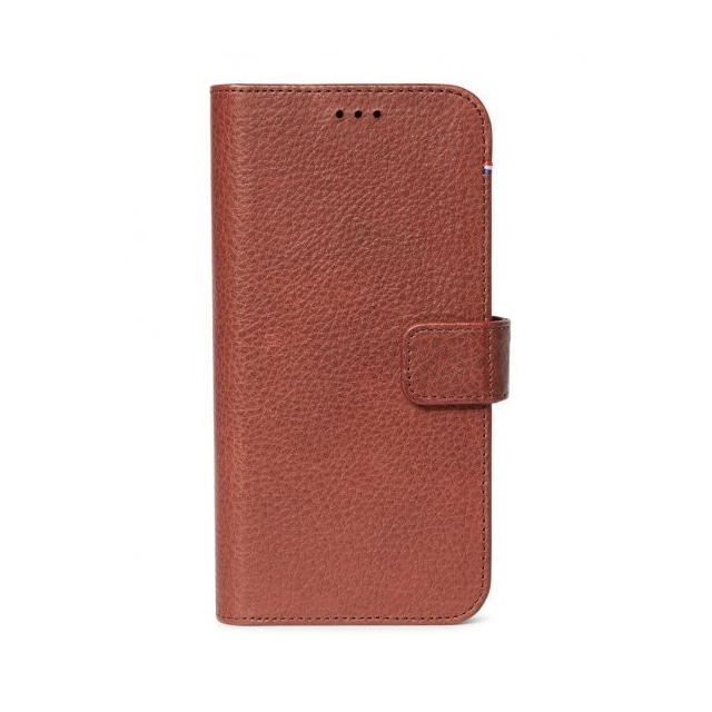 Decoded iPhone 13 Etui Leather Detachable Wallet Chocolate Brown