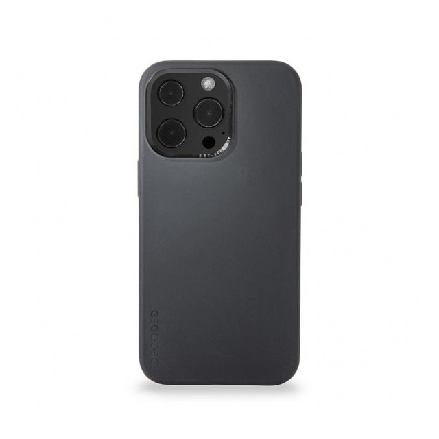 Decoded iPhone 13 Pro Cover Silicone Backcover Charcoal