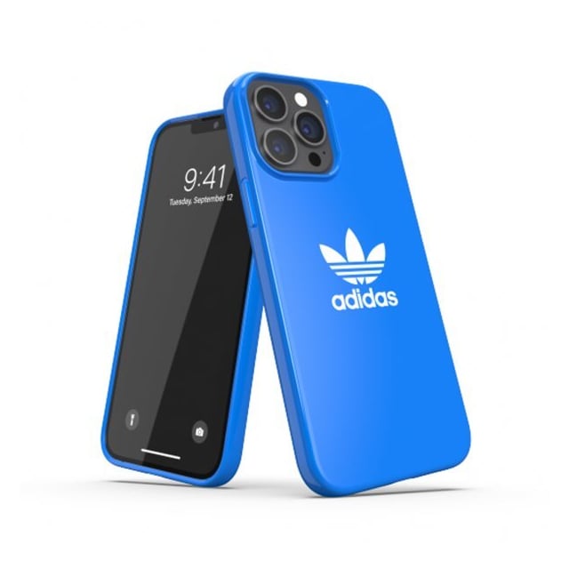 Adidas iPhone 13 Pro Max Cover Snap Case Trefoil Bluebird