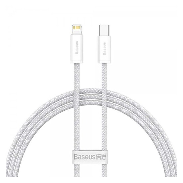 Baseus Kabel Dynamic Series USB-C till Lightning 1 m Hvid