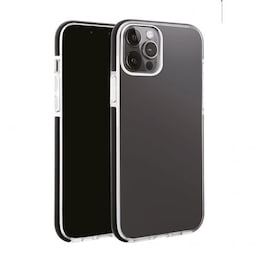 Vivanco iPhone 13 Pro Cover Rock Solid Sort Transparent