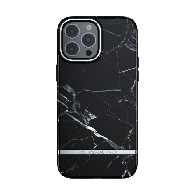 Richmond & Finch iPhone 13 Pro Max Cover Black Marble