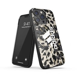 Adidas iPhone 13 Pro Cover Snap Case Leopard Beige