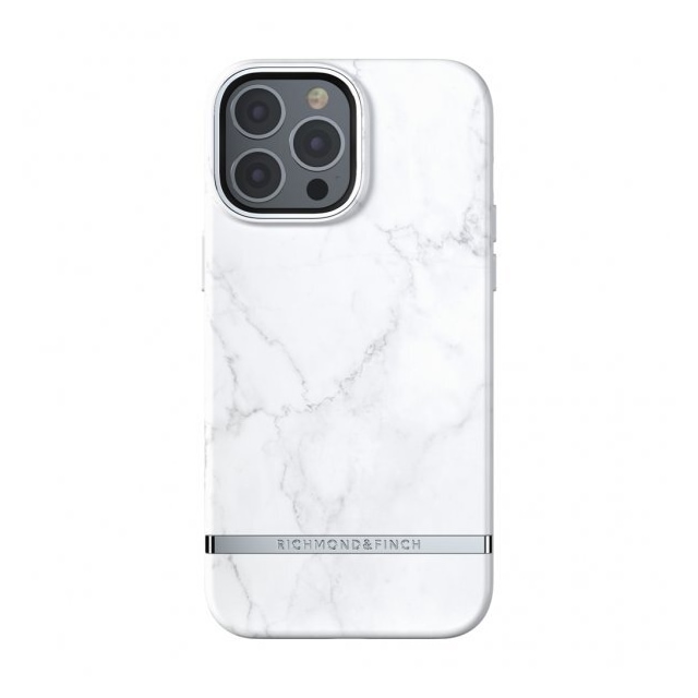Richmond & Finch iPhone 13 Pro Max Cover White Marble