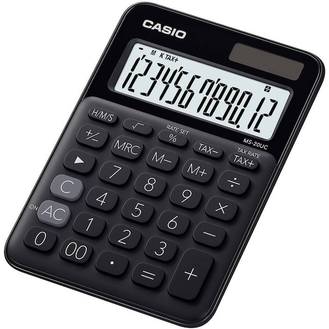 Casio MS-20UC-BK Bordlommeregner 1 stk