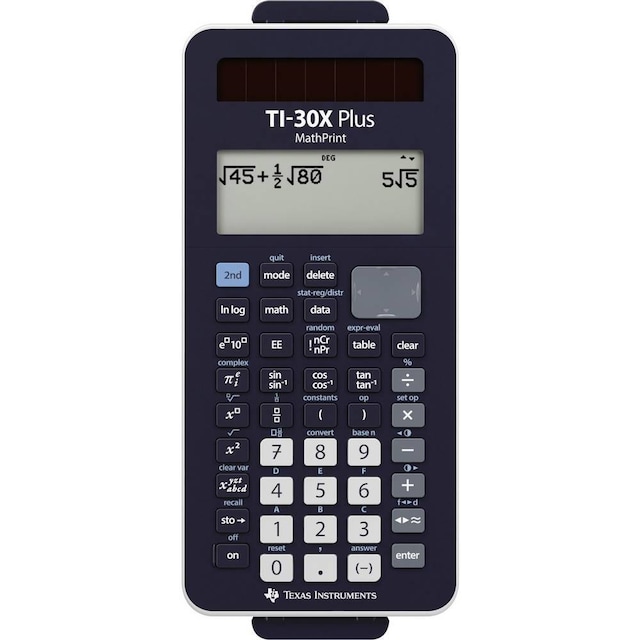 Texas Instruments 30XPLMP/TBL/3E1 Skolelommeregner 1