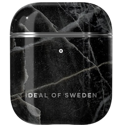 iDeal of Sweden AirPods 1/2 etui (black thunder marble)