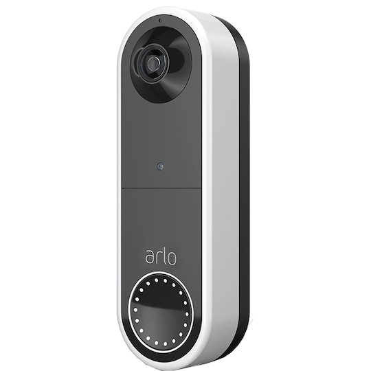 Arlo Wire-free Video Doorbell smartdørklokke + Arlo Chime V2-bundt |  Elgiganten