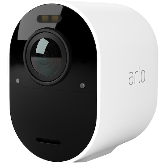 Arlo Ultra 2 4K trådløst sikkerhedskamera (2-pak, hvid) | Elgiganten