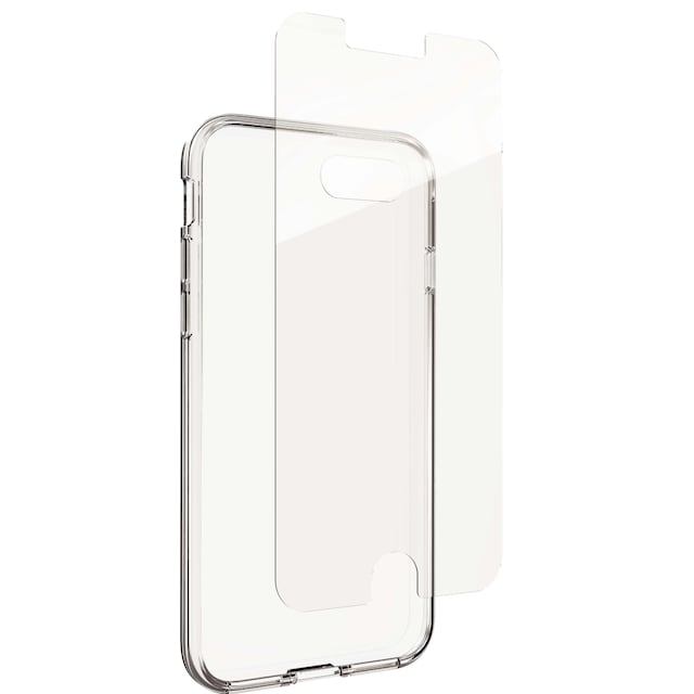 Zagg pakke med skærmbeskytter og cover til iPhone 6/7/8/SE Gen. 2/3