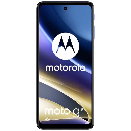 Motorola Moto G51 5G smartphone 4/64GB (indigo blue) | Elgiganten