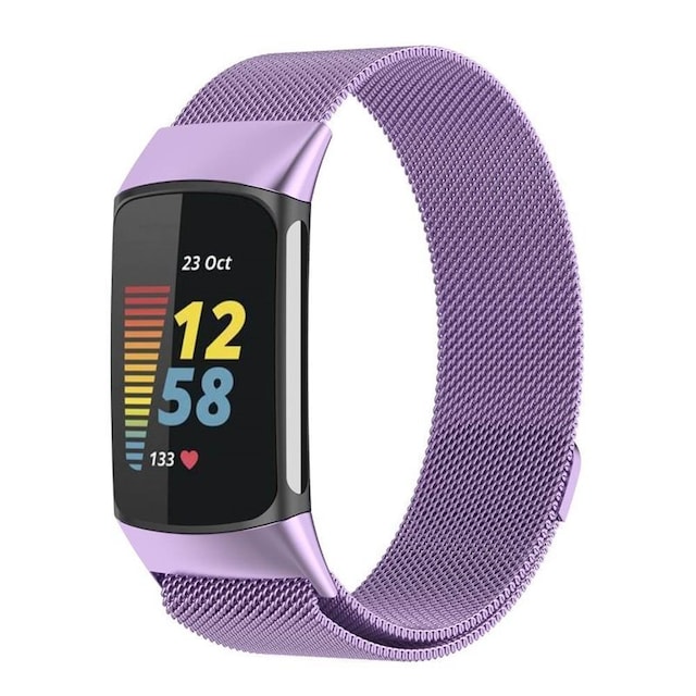 Milanese armbånd Fitbit Charge 5 - Lilla