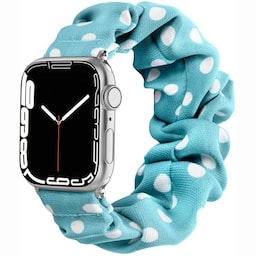 Scrunchie Elastic Armbånd Apple Watch 7 (45mm) - Bluedot