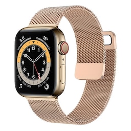 Milanese armbånd Apple Watch 7 (45mm) - Rose