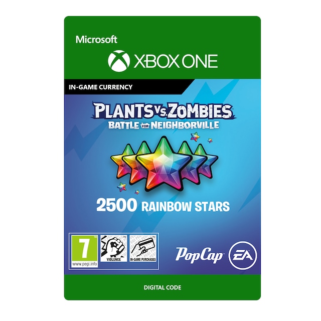 Plants vs. Zombies: Battle for Neighborville: 2500 Rainbow Stars - XBO