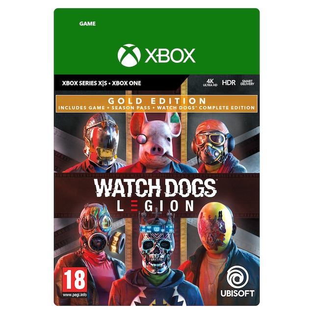 Watch Dogs Legion Gold Edition - XBOX One,Xbox Series X,Xbox Series S