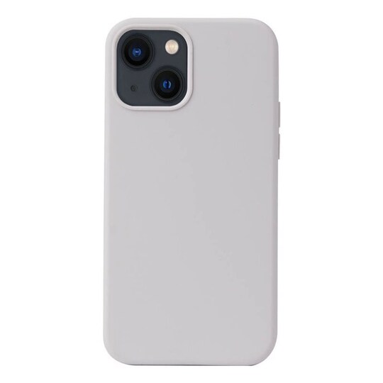 Liquid silikone cover Apple iPhone 13 - Hvid | Elgiganten