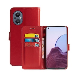 Wallet Cover 3-kort OnePlus Nord N20 5G  - rød