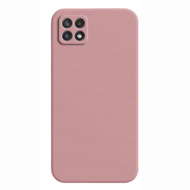 Liquid silikone cover Samsung Galaxy A22 5G - Lyserød