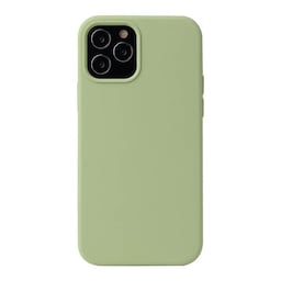 Liquid silikone cover Apple iPhone 12 Pro - Lysegrøn