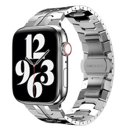 Iron Man Rustfrit Stål Armbånd Apple Watch 6 (40mm) - Sølv