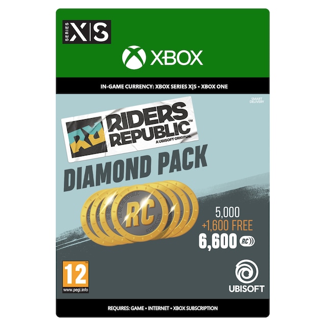 Riders Republic™ Coins Diamond Pack - 6,600 Credits - XBOX One,Xbox Se