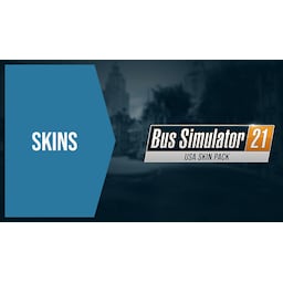 Bus Simulator 21 - USA Skin Pack - PC Windows