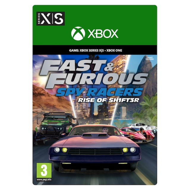 Fast & Furious: Spy Racers Rise of SH1FT3R - XBOX One,Xbox Series X,Xb