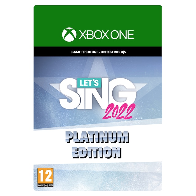 Let s Sing 2022 Platinum Edition - XBOX One,Xbox Series X,Xbox Series
