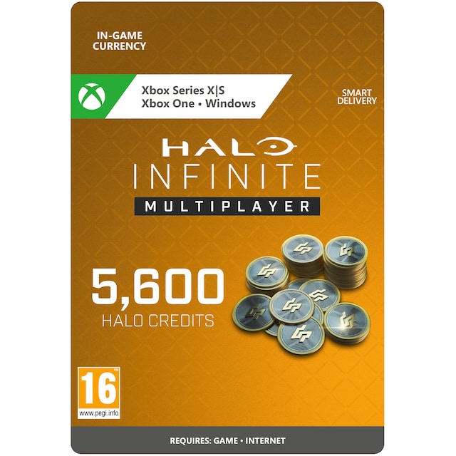 Halo Infinite: 5000 Halo Credits +600 Bonus - PC Windows,XBOX One,Xbox