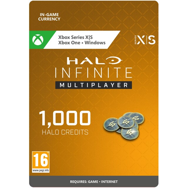 Halo Infinite: 1000 Halo Credits - PC Windows,XBOX One,Xbox Series X,X