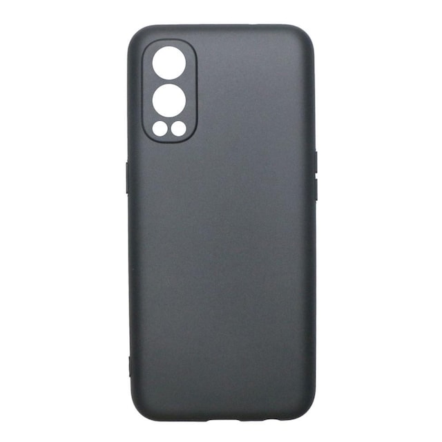 SKALO OnePlus Nord 2 Matte Black Ultra-tynd TPU Cover
