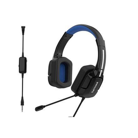 Philips Gaming-headset TAGH301BL/00 Mikrofon, sort/blå, med ledning |  Elgiganten