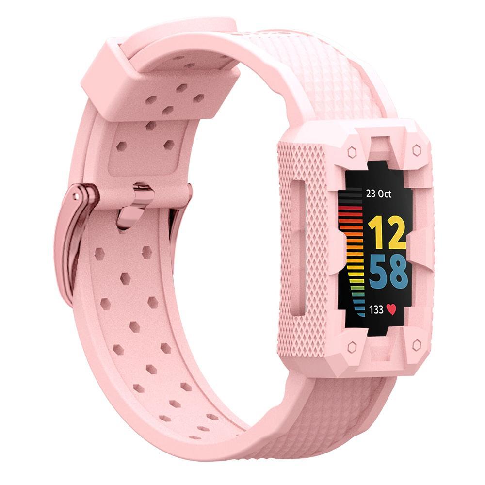 Urarmbånd, der er kompatibelt med Fitbit Charge 5 Pink | Elgiganten
