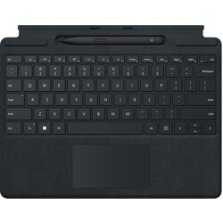 Bundt: Microsoft Surface Pro 8 tastatur + Surface Slim Pen 2 (sort)