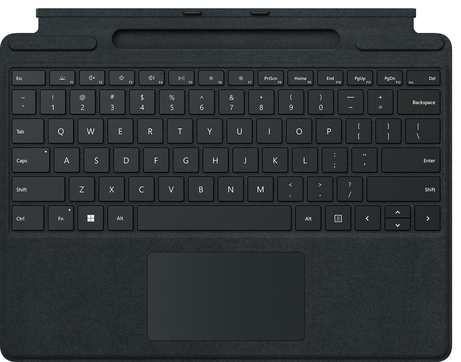 Microsoft Surface Pro 8-type cover (sort) | Elgiganten
