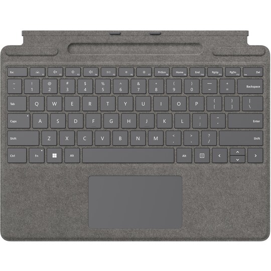 Microsoft Surface Pro 8-type cover (platinum) | Elgiganten