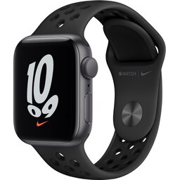 Apple Watch Nike SE 40 mm GPS (Space Gray Alu/Anthracite Black sportsbånd)